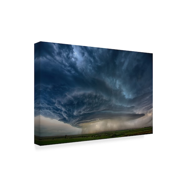 Alexander Fisher 'Montana Supercell' Canvas Art,12x19